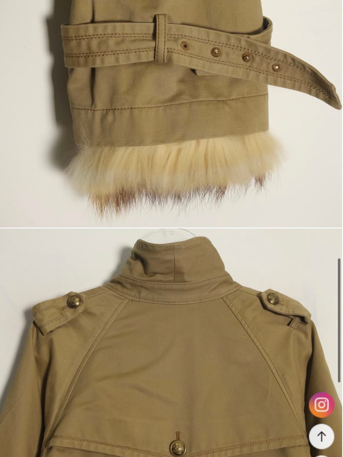 CEANOTHUS 야상 점퍼 상품이미지4