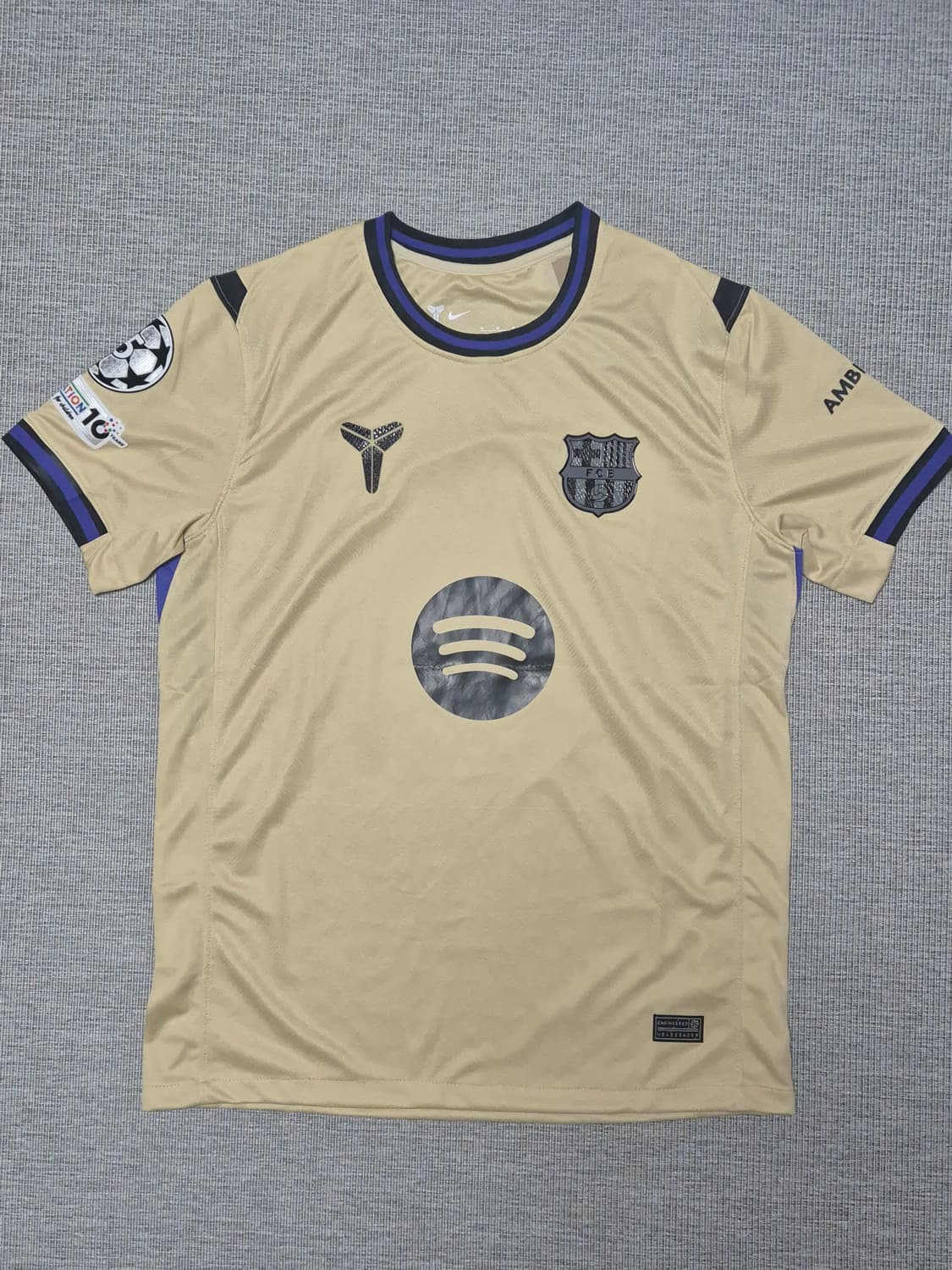 25-26 바르셀로나 어웨이 페드리 유니폼 M 레플리카(하자있음) 상품이미지2