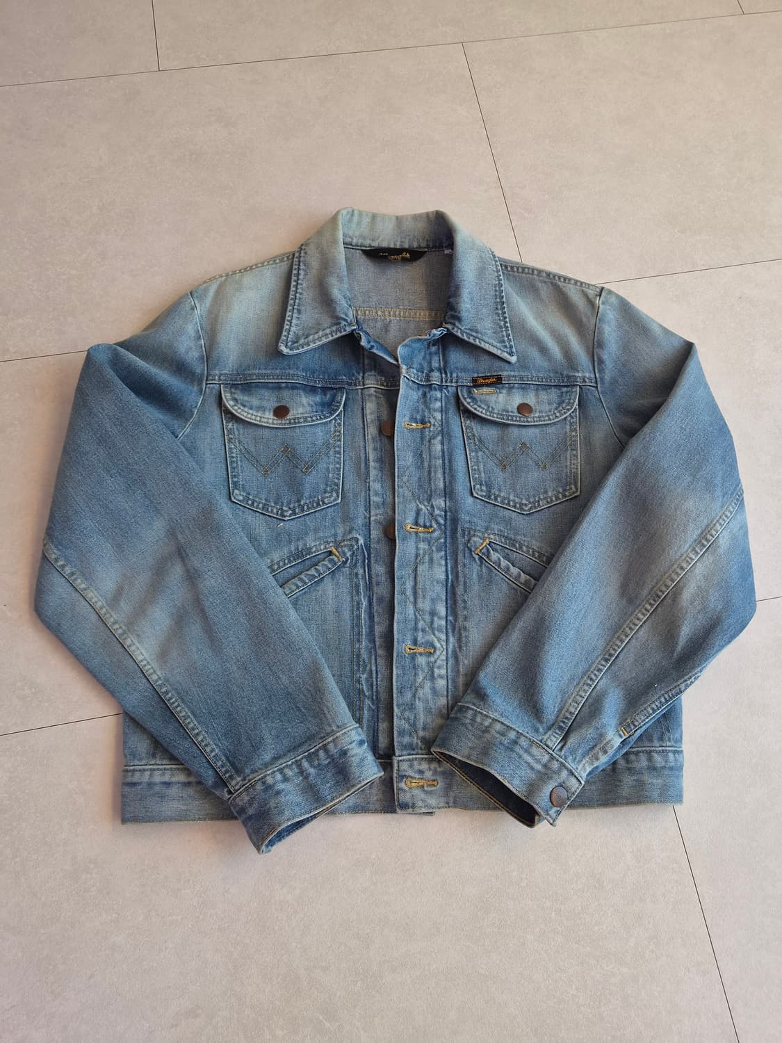산드로 x 랭글러 데님자켓 L 상품이미지1