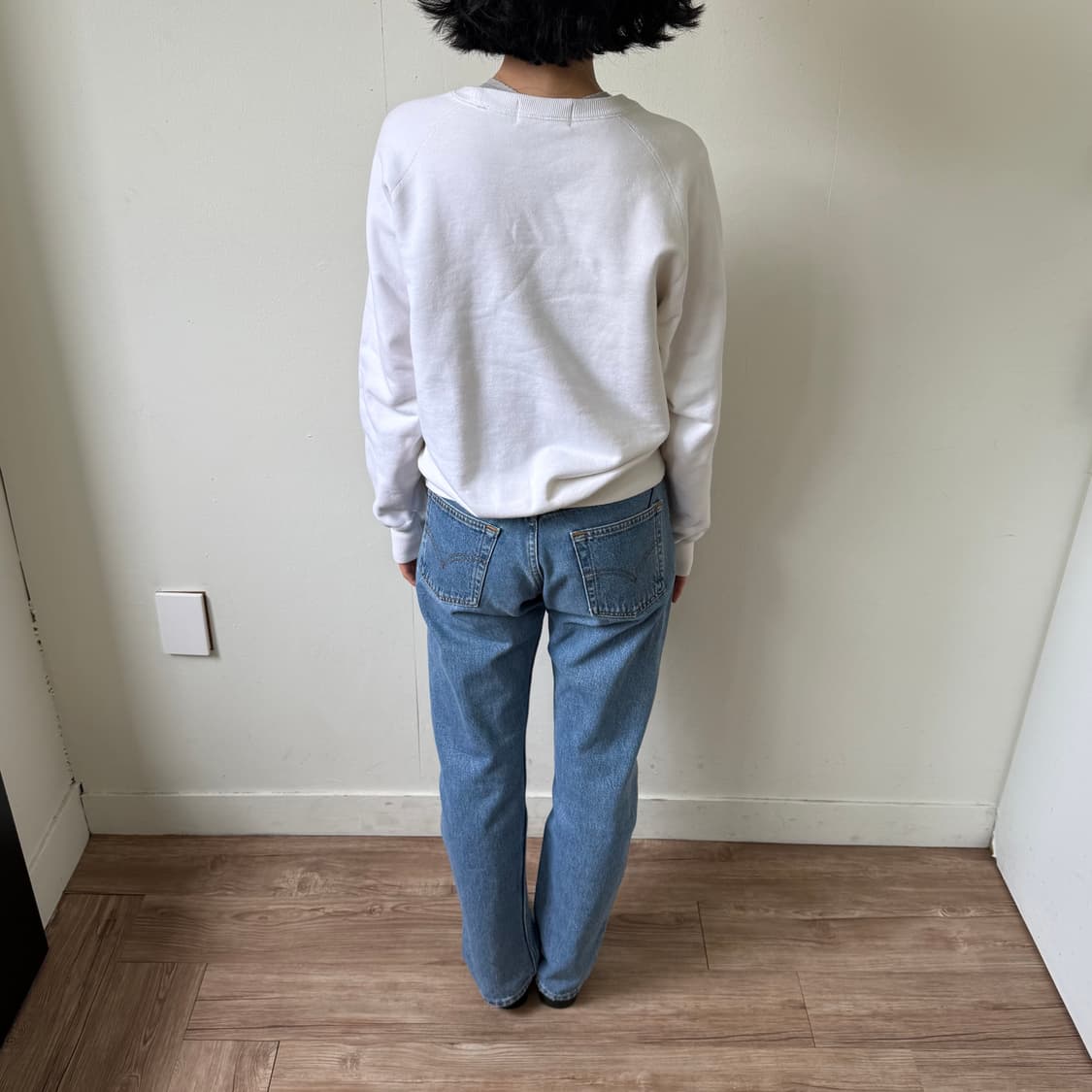 폴로랄프로렌 화이트 스웻셔츠 상품이미지3