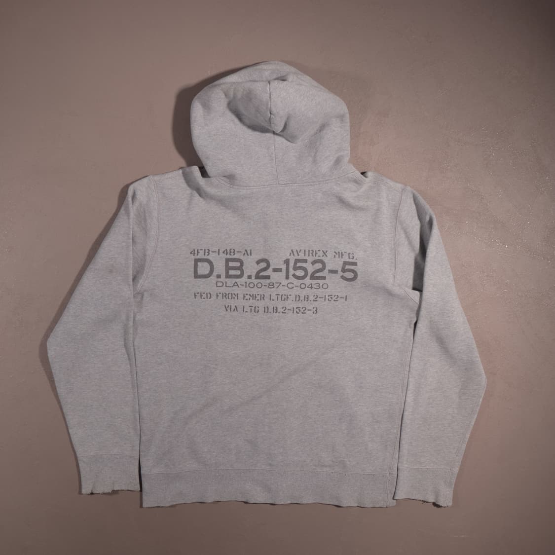 AVIREX ZIP-UP HOODIE 상품이미지1