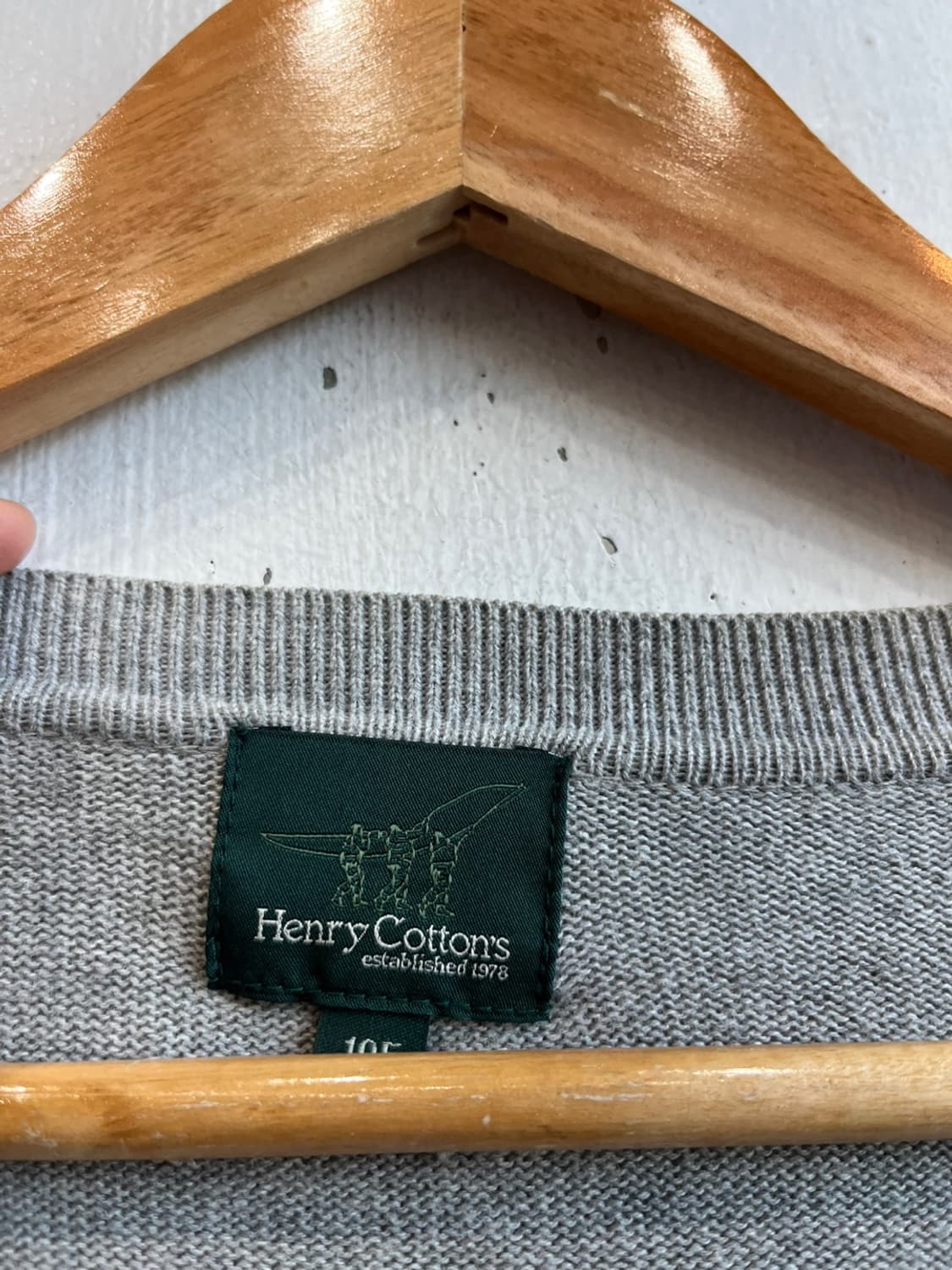 헨리코튼 가디건 105 상품이미지4