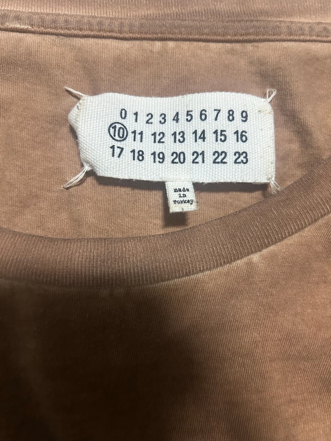 Maison margiela 16ss 가먼트다잉 티셔츠 상품이미지3