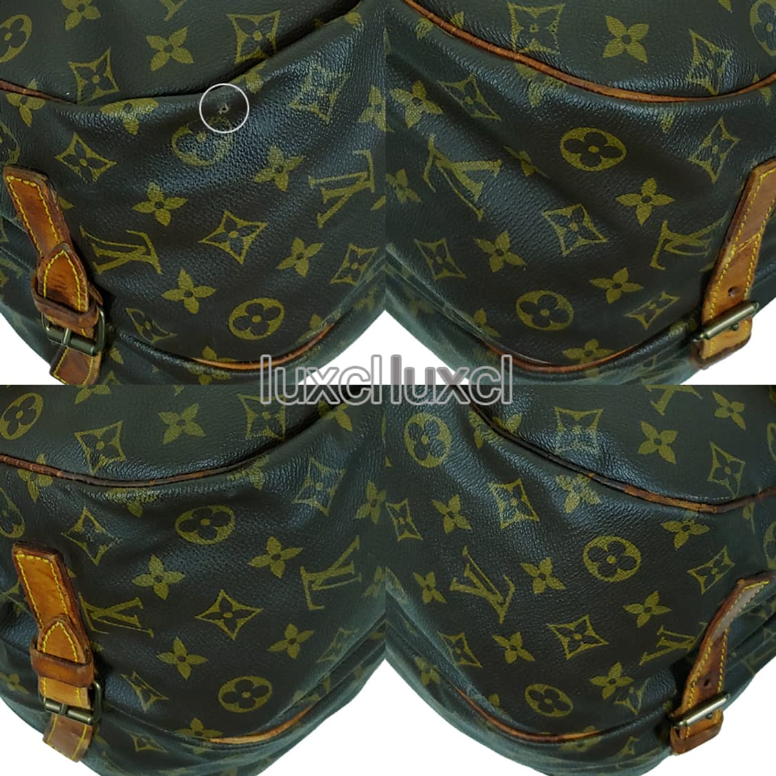 [정품] 루이비통 모노그램 소뮤르 35 말레티에 남녀 공용 크로스백 상품이미지9