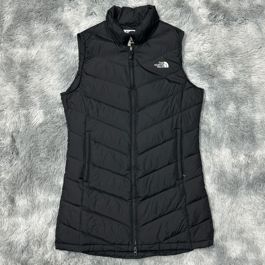 노스페이스 화이트라벨 여성 패딩조끼 블랙 L 상품이미지1