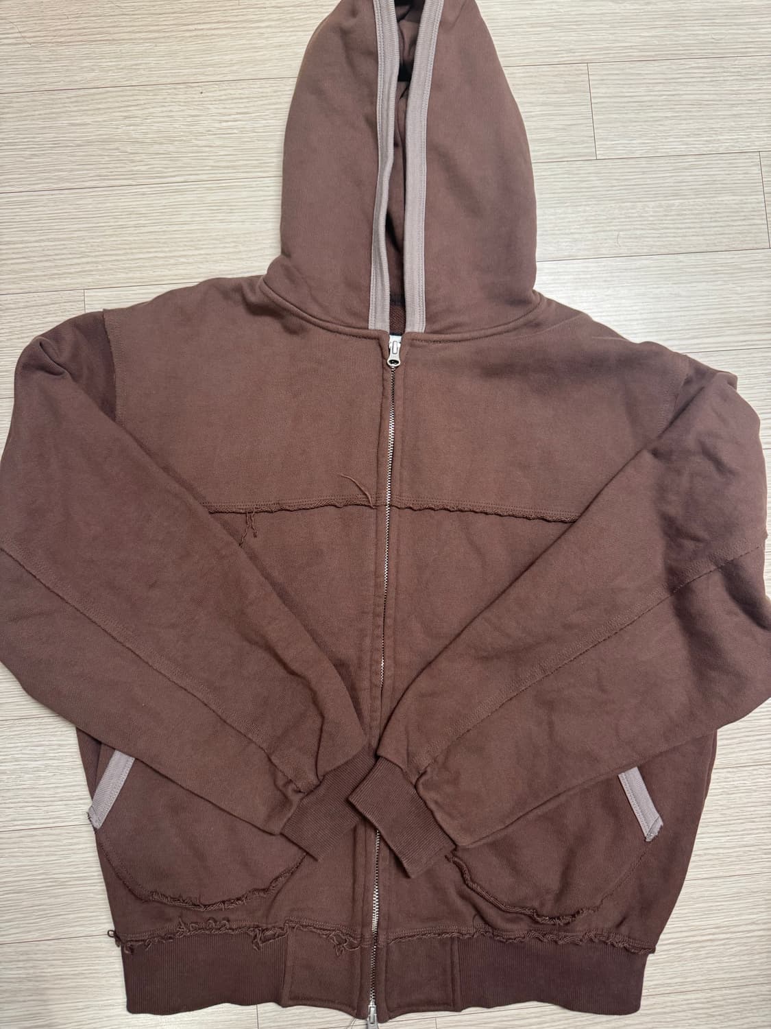 더바이닐하우스 후드집업 상품이미지4