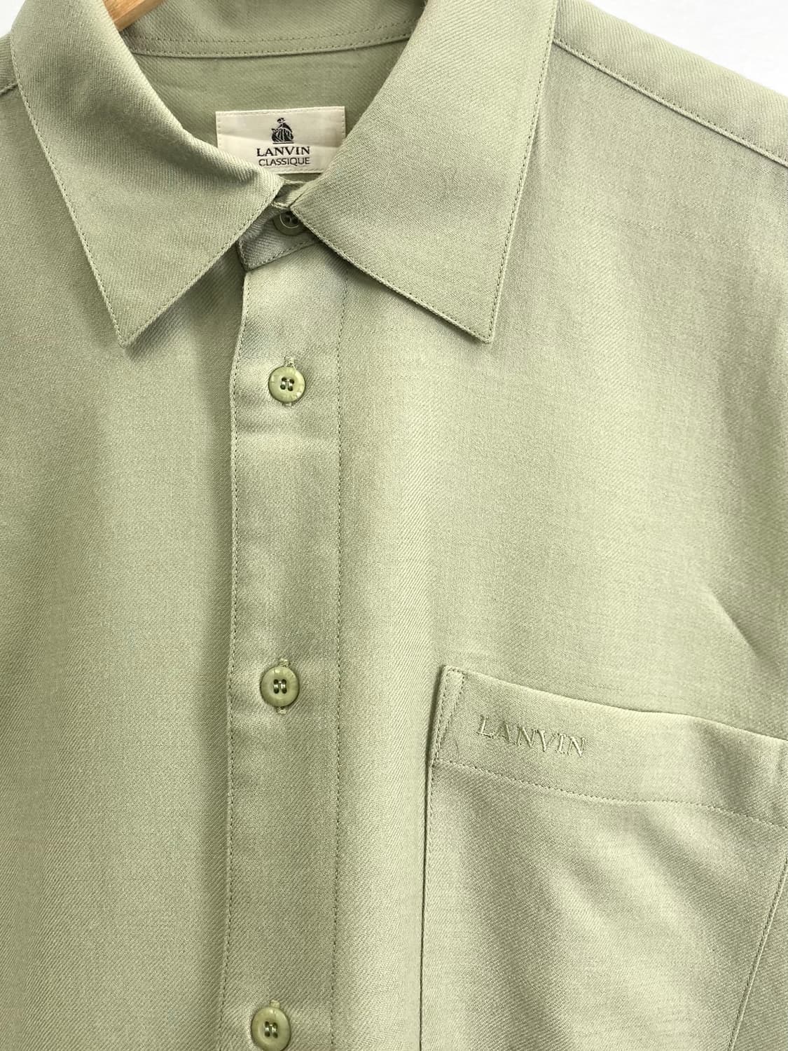 LANVIN avocado shirts 상품이미지6