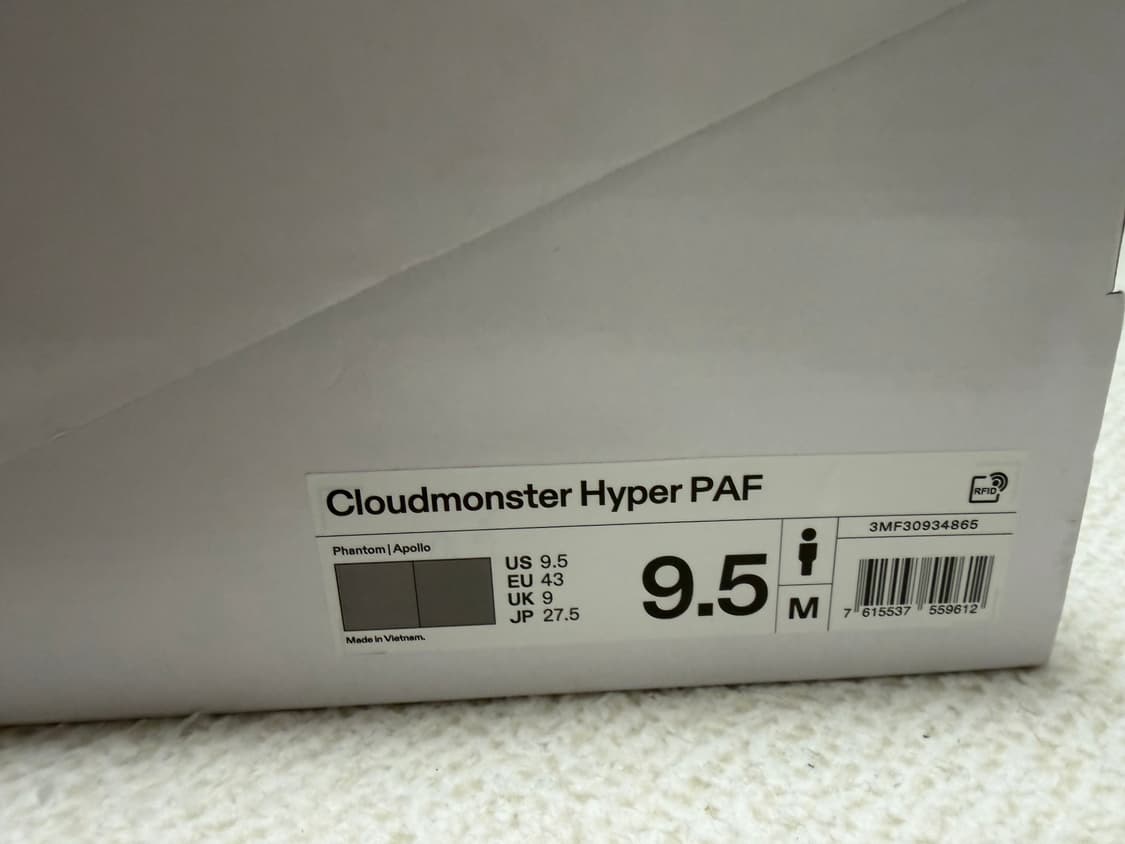 온러닝 파프 클라우드 몬스터 아폴로 팬텀 275 상품이미지2