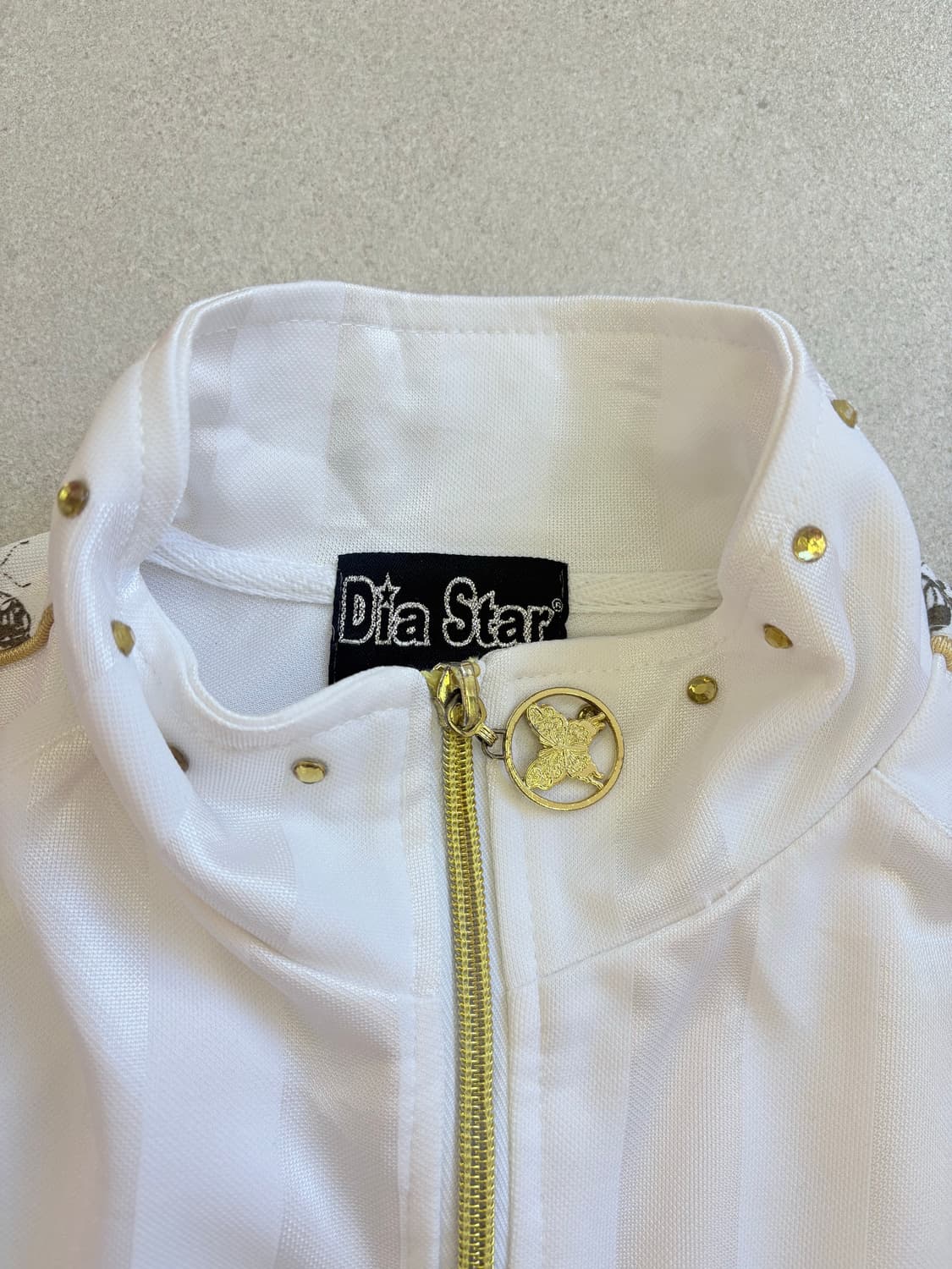 해골 화이트 져지 자켓 상품이미지7