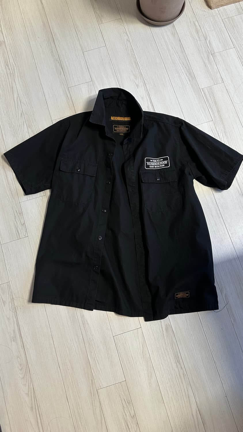 네이버후드 반팔셔츠 사이즈 L 황금사이즈 상품이미지1