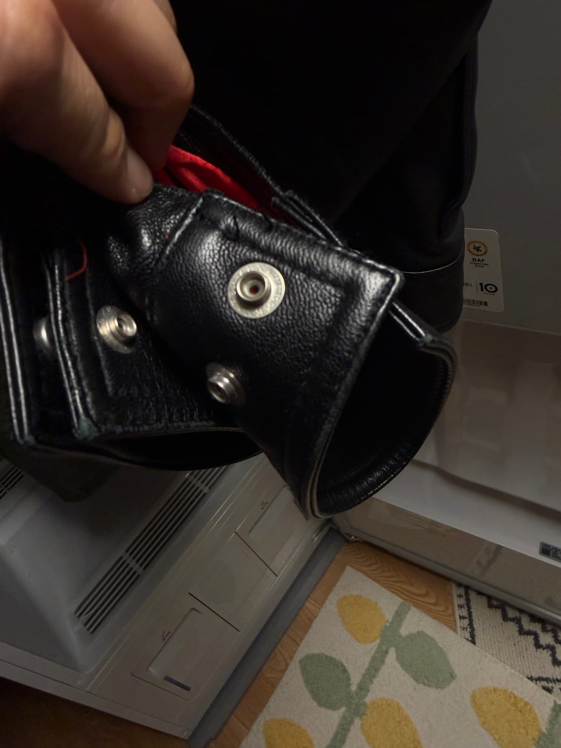 누드본즈 트러커 가죽자켓 XL 상품이미지8