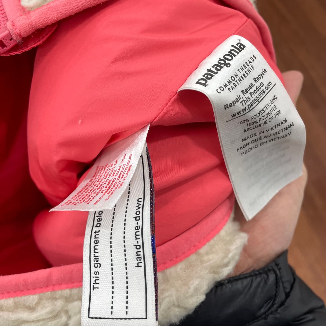 키즈3T 파타고니아 레트로 자켓 상품이미지3
