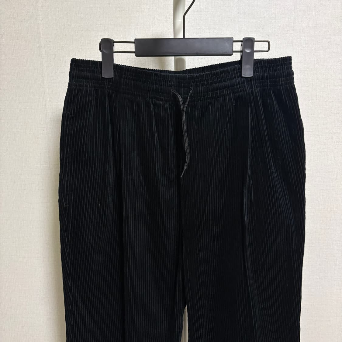 프릭스스토어 밴딩 코듀로이 이지 팬츠 / 블랙, M(30~34) 상품이미지2