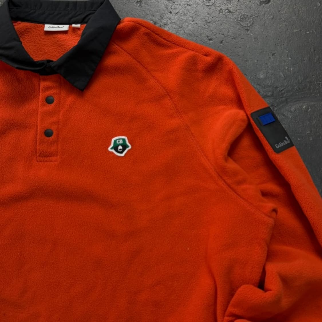 105 골든베어 골프 카라 후리스 상품이미지2