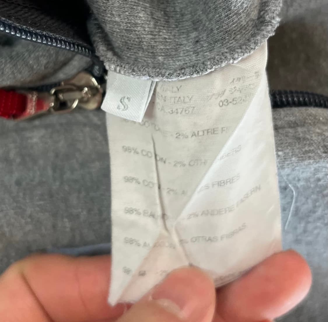 Vintage Prada Sports Zip Up Jacket 상품이미지5