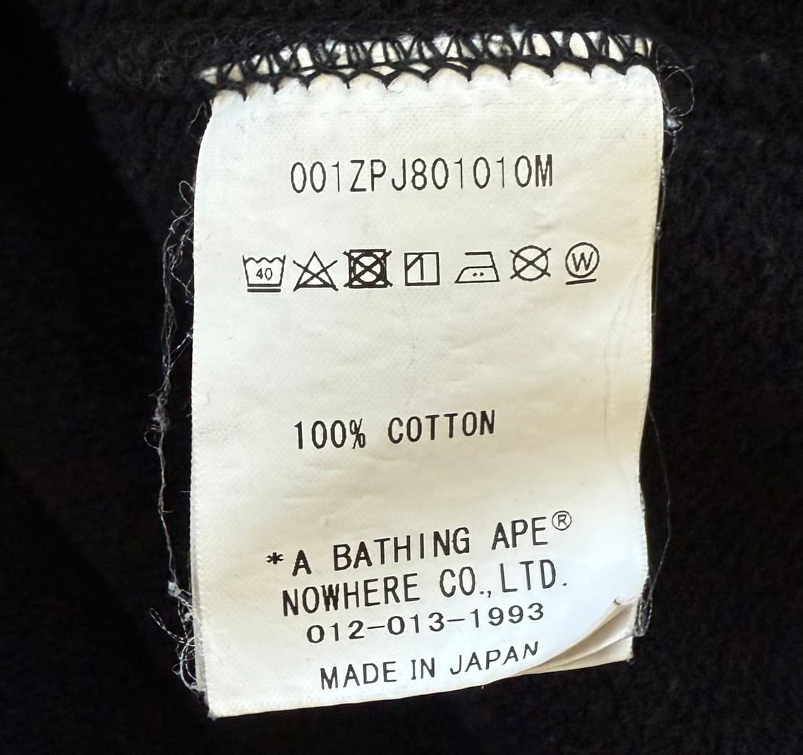 베이프 퍼플카모 샤크 후드집업 상품이미지10