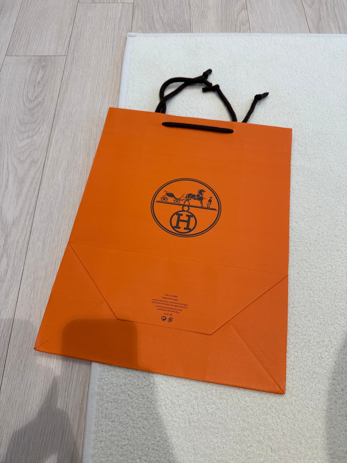 [새상품] 에르메스 에르메스가방 명품쇼핑백 종이가방 상품이미지2