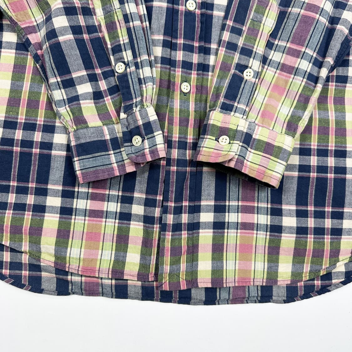 폴로 랄프로렌 클래식 블레이크 코튼 플란넬 체크셔츠 L 상품이미지4