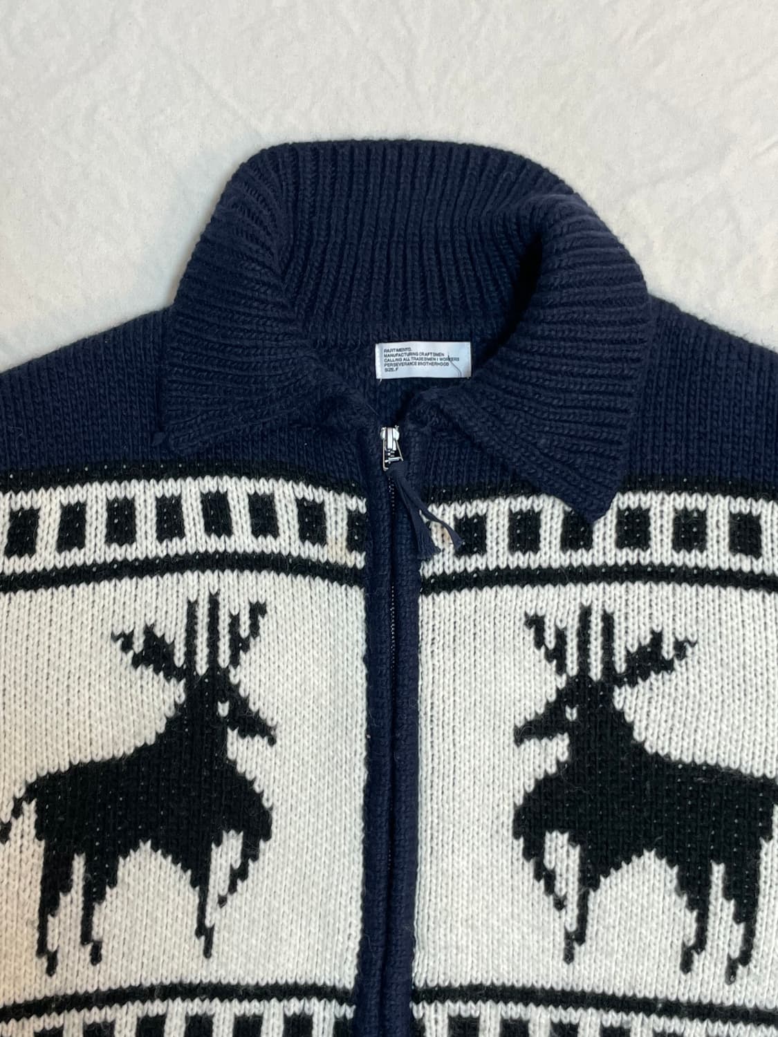 파르티맨토 니트 집업 상품이미지2