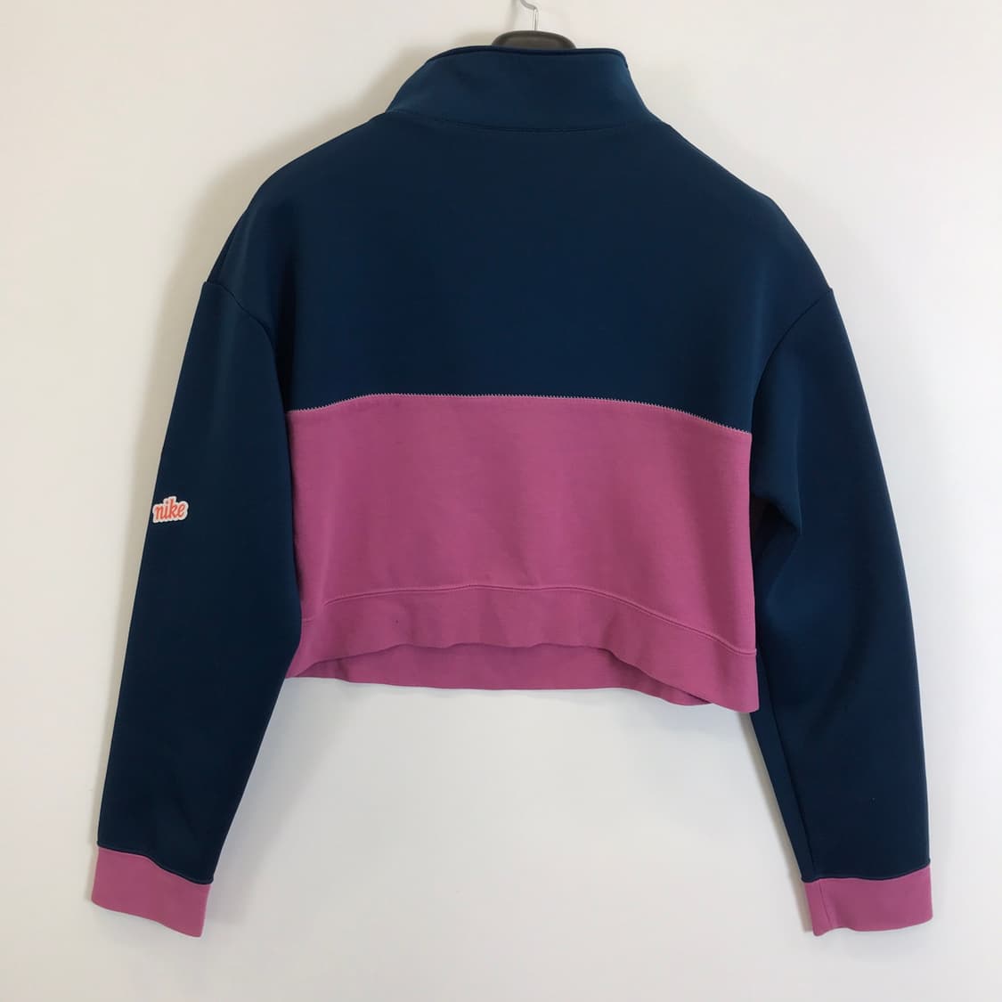 나이키 드라이핏 겟플리스 크롭하프집업 [여성S] 상품이미지5