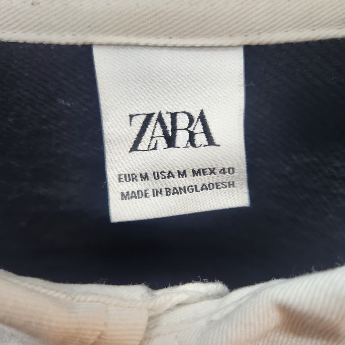 자라 ZARA 럭비 오버핏 맨투맨 M(L) 남여공용 상품이미지5