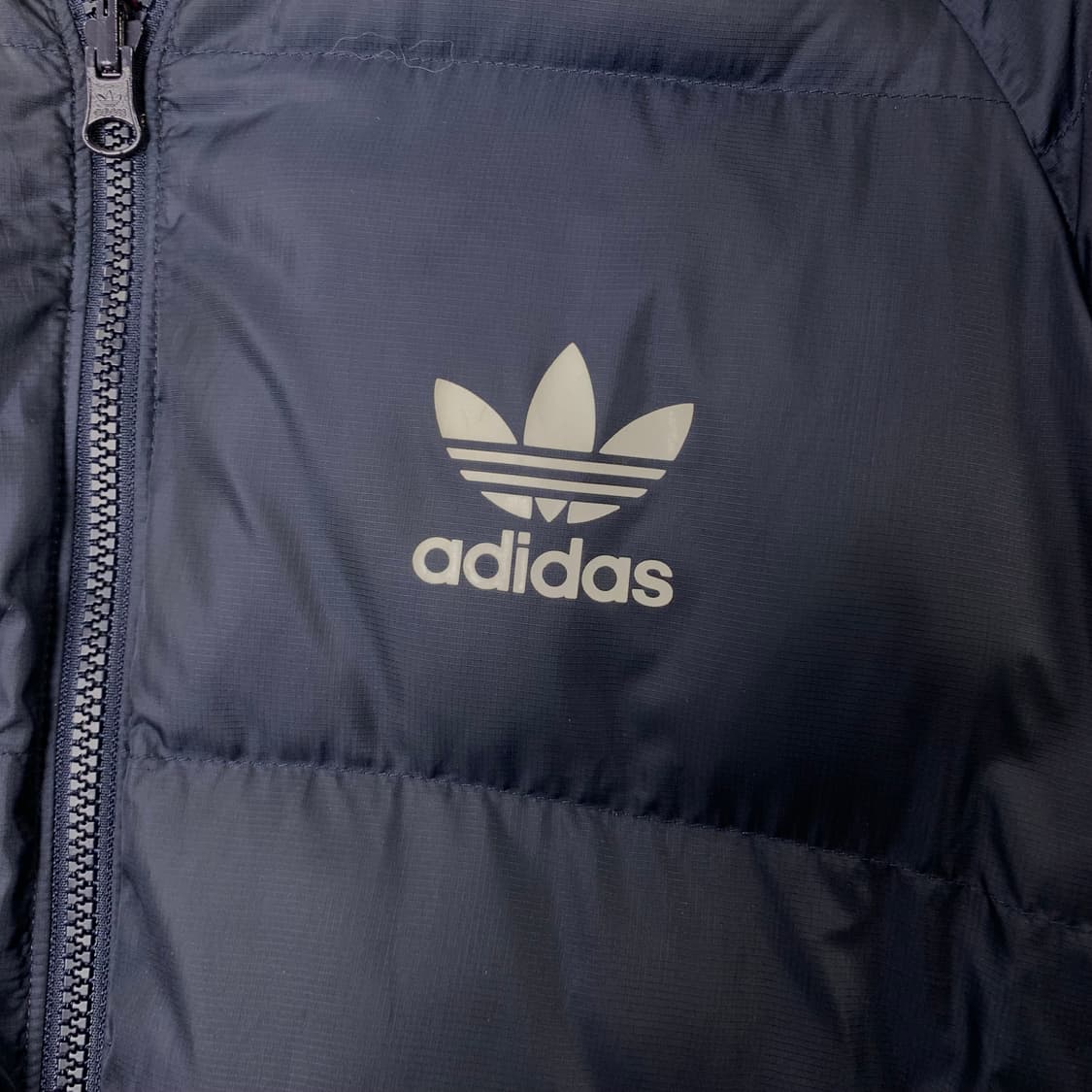 아디다스 버건디 네이비 리버시블 패딩 상품이미지5