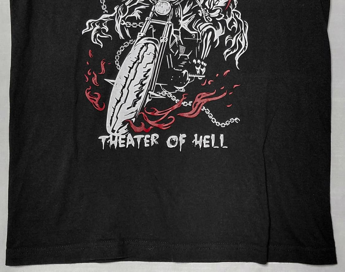 [S] GHOST RIDER 그래픽 반팔 티셔츠 (LIFEMAX) 상품이미지3