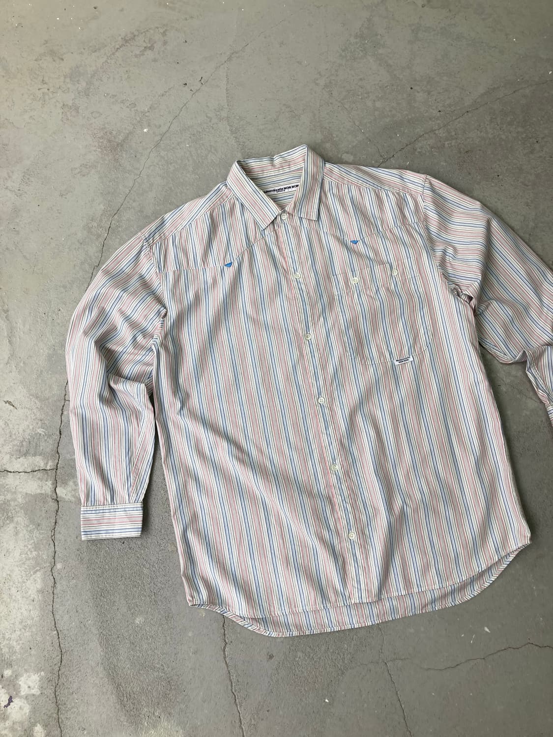 pastel striped shirt 상품이미지2