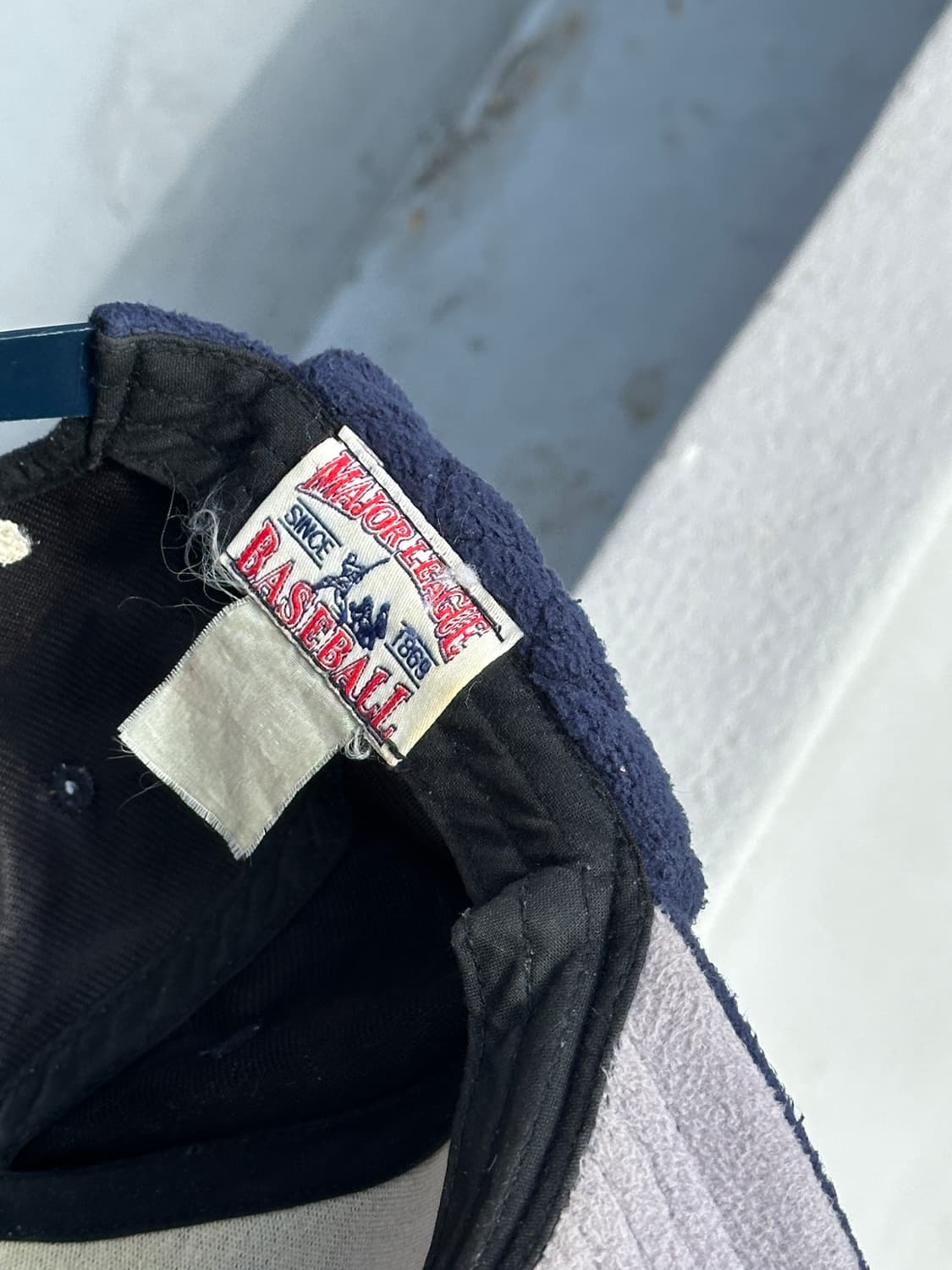 [F] MLB 엠엘비 뉴욕 양키스 네이비 플리스 트래퍼 볼캡 모자 상품이미지9