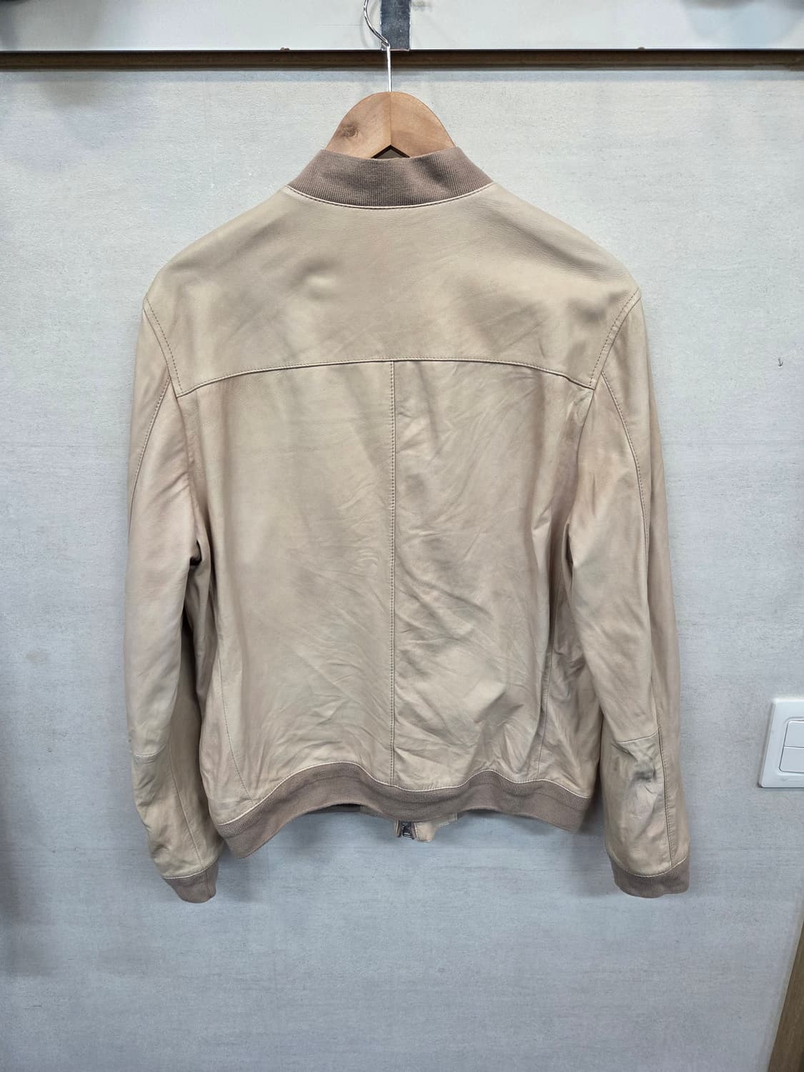 올세인츠 미코 양가죽 봄버자켓 대략 L 상품이미지2