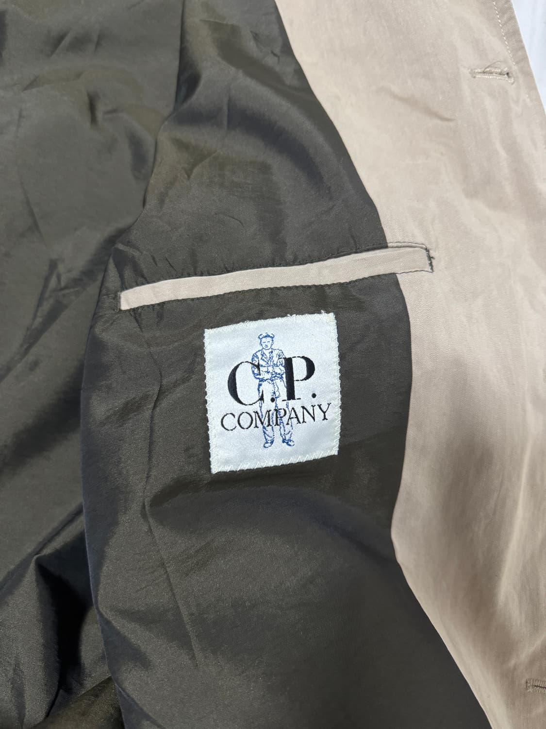 빈티지 cp 컴퍼니 코튼 나일론 코트 상품이미지6