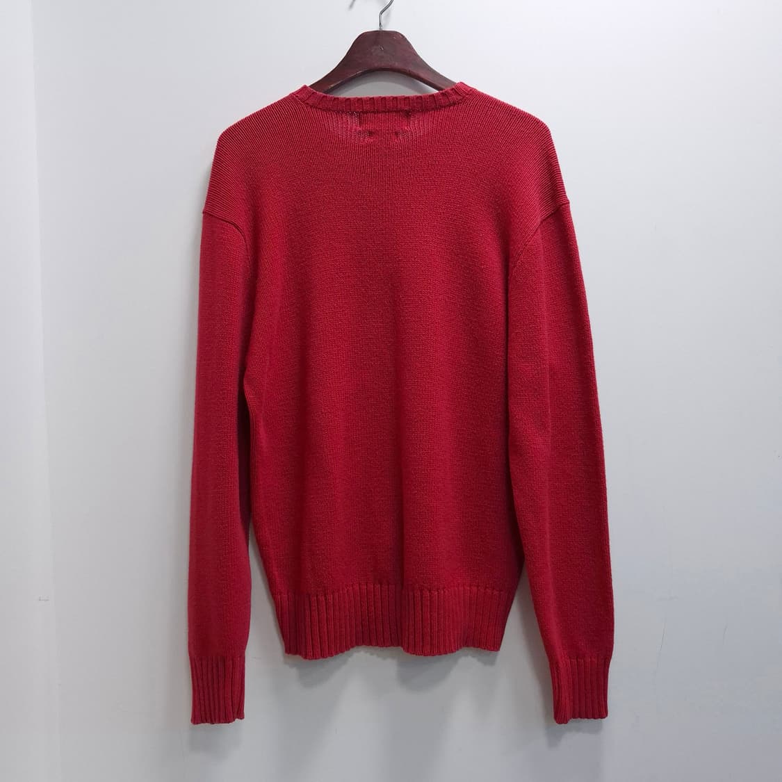 폴로랄프로렌 라운드 레드 니트 100 상품이미지2