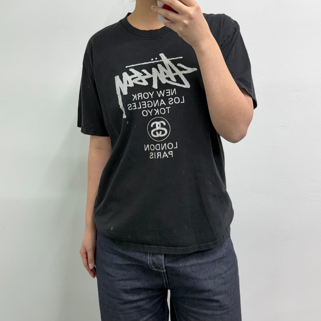 스투시 월드투어 반팔티 상품이미지2