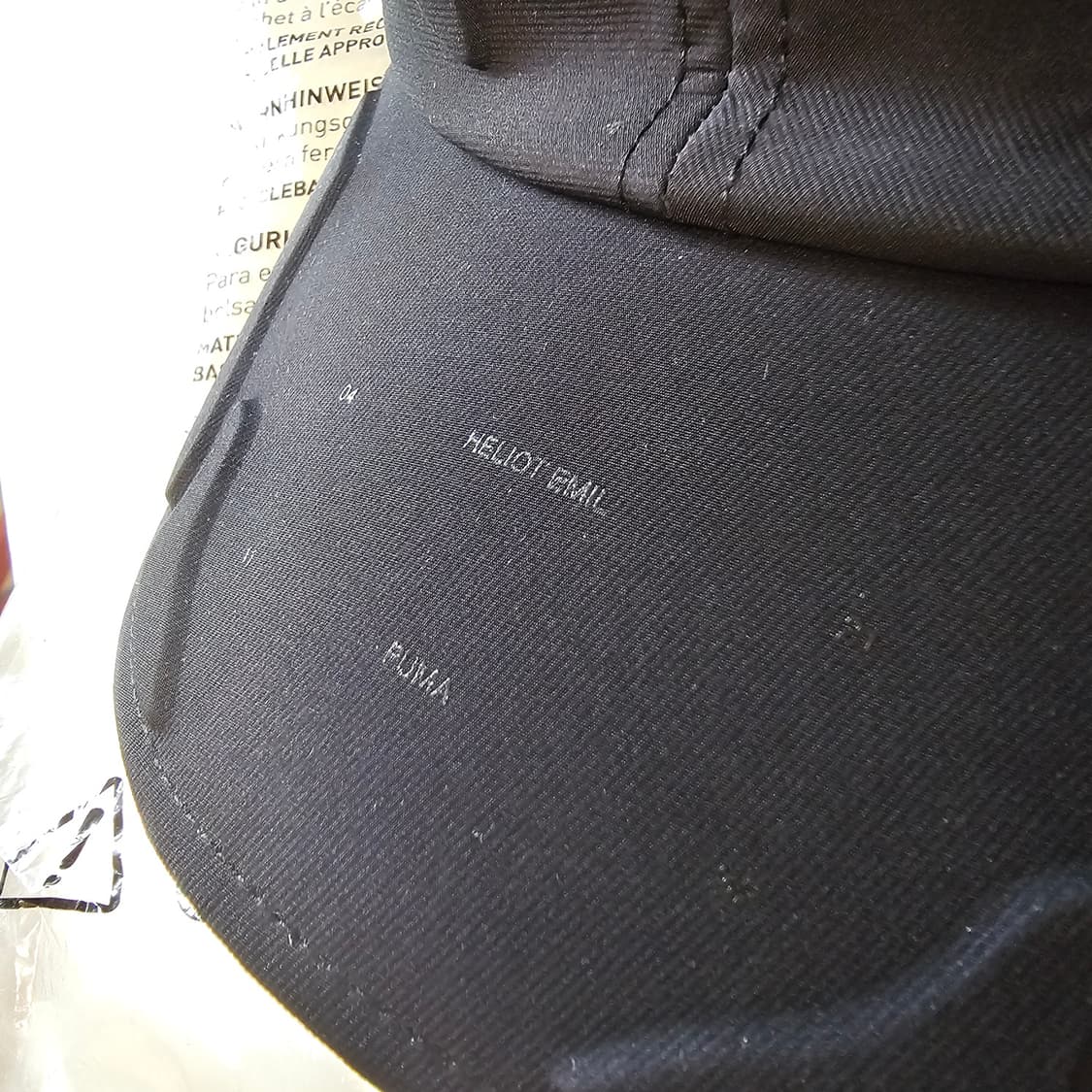 새제품) 푸마 X 엘리엇 에밀 헬리엇 BB 캡 볼캡 모자 상품이미지3