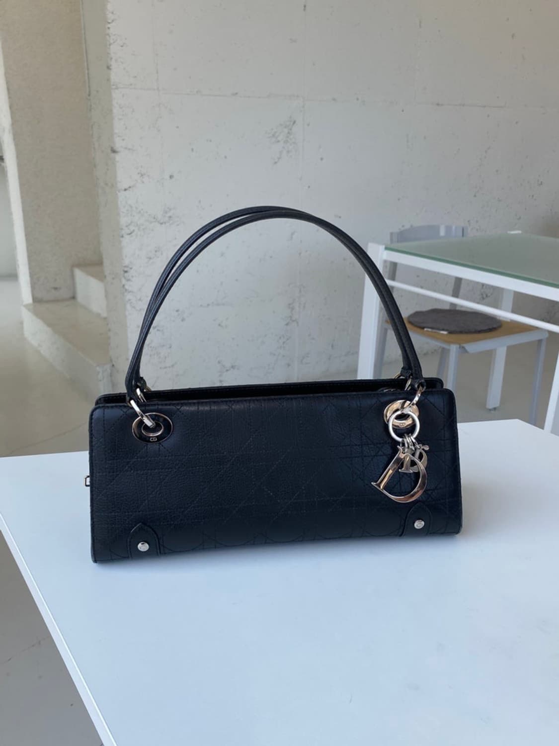 정품 디올 까나쥬 토트백 블랙 상품이미지1