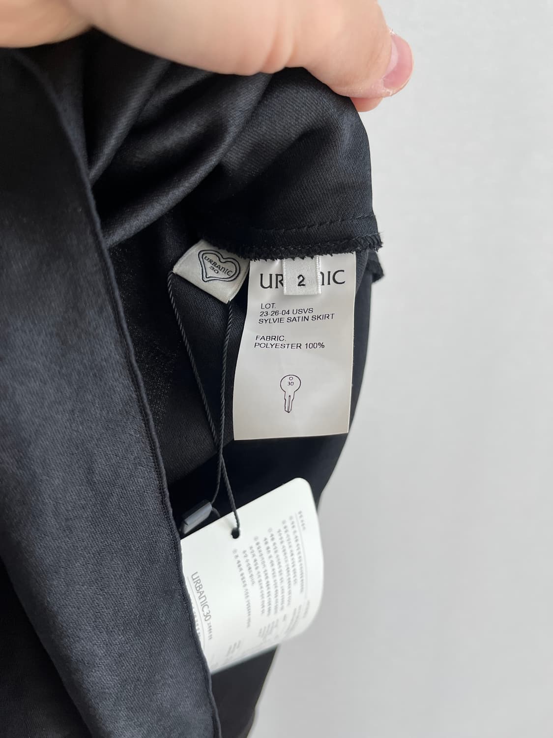 urbanic30 새틴스커트  상품이미지3