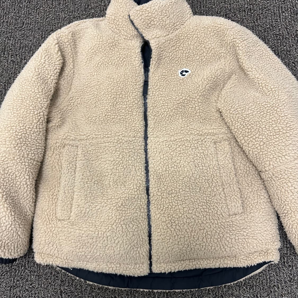 NEPA 네파 뽀글이 털 양면 덕다운 패딩 점퍼 자켓 90사이즈 상품이미지2