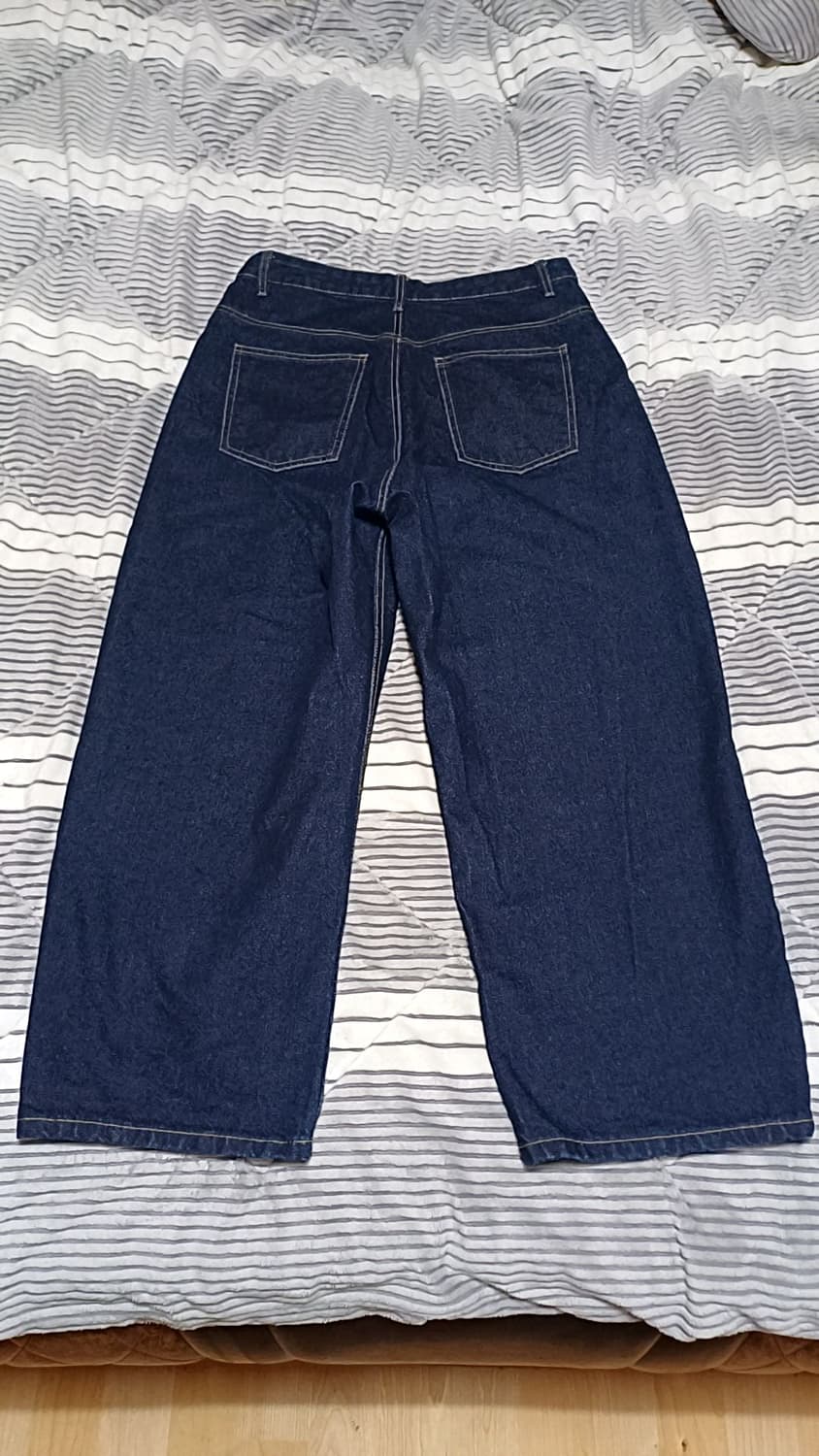 토피 와이드청바지 32인치 기장101 상품이미지4