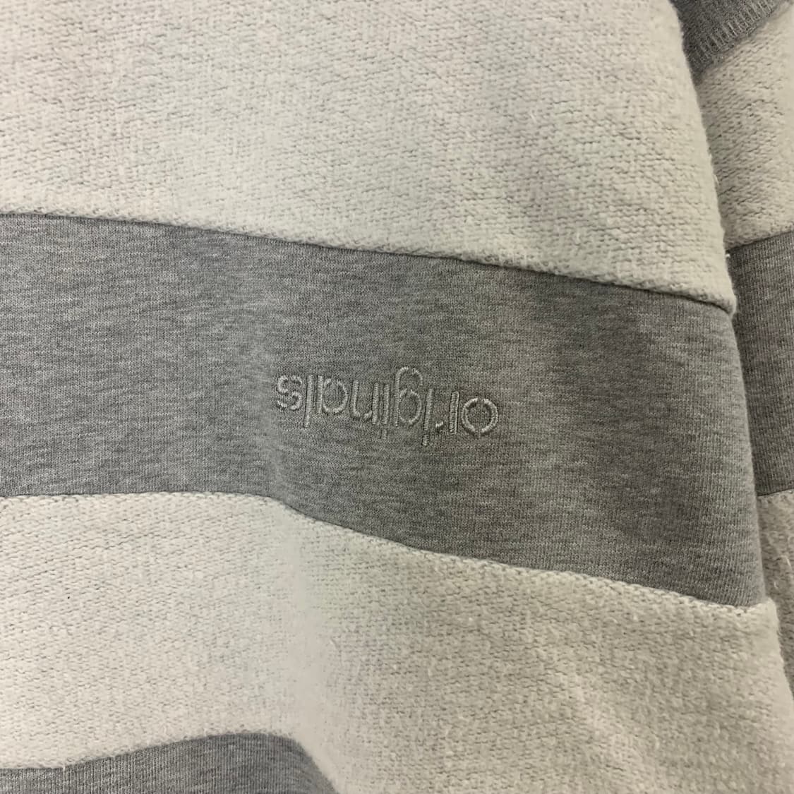 아디다스 x 알렉산더 왕 스트라이프 맨투맨 상품이미지3