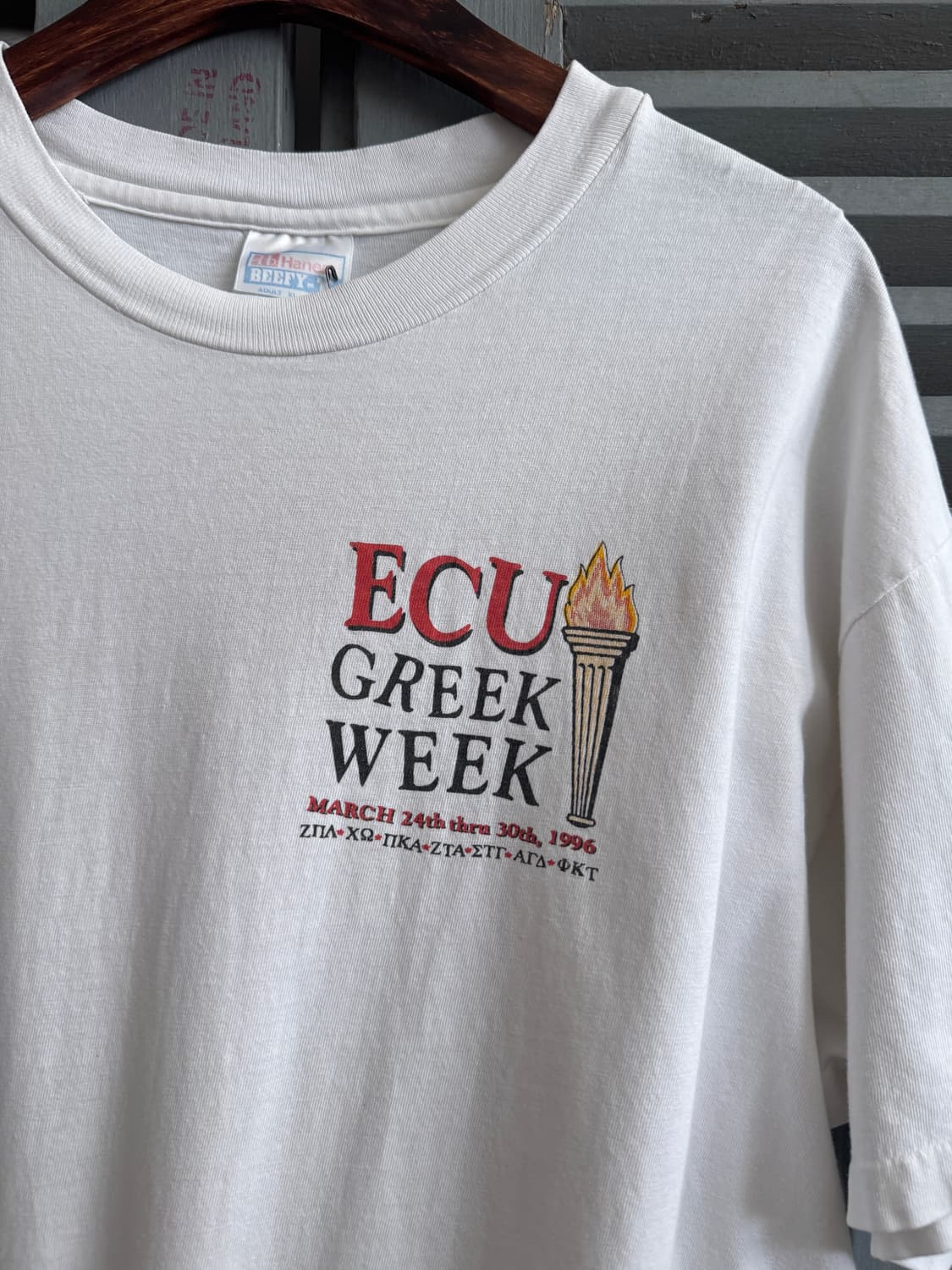 [XL]1996 ECU GREEK WEEK 스폰서 티셔츠 상품이미지4