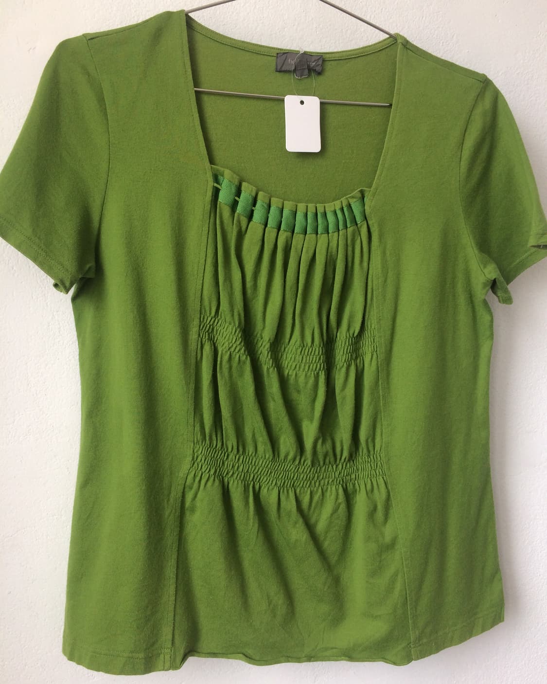 Pleats shirring point t shirt 상품이미지4