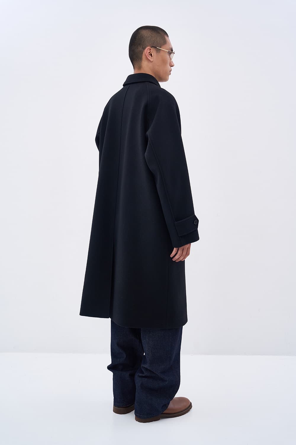 애프터프레이 스텔란 싱글 코트 블랙 상품이미지2