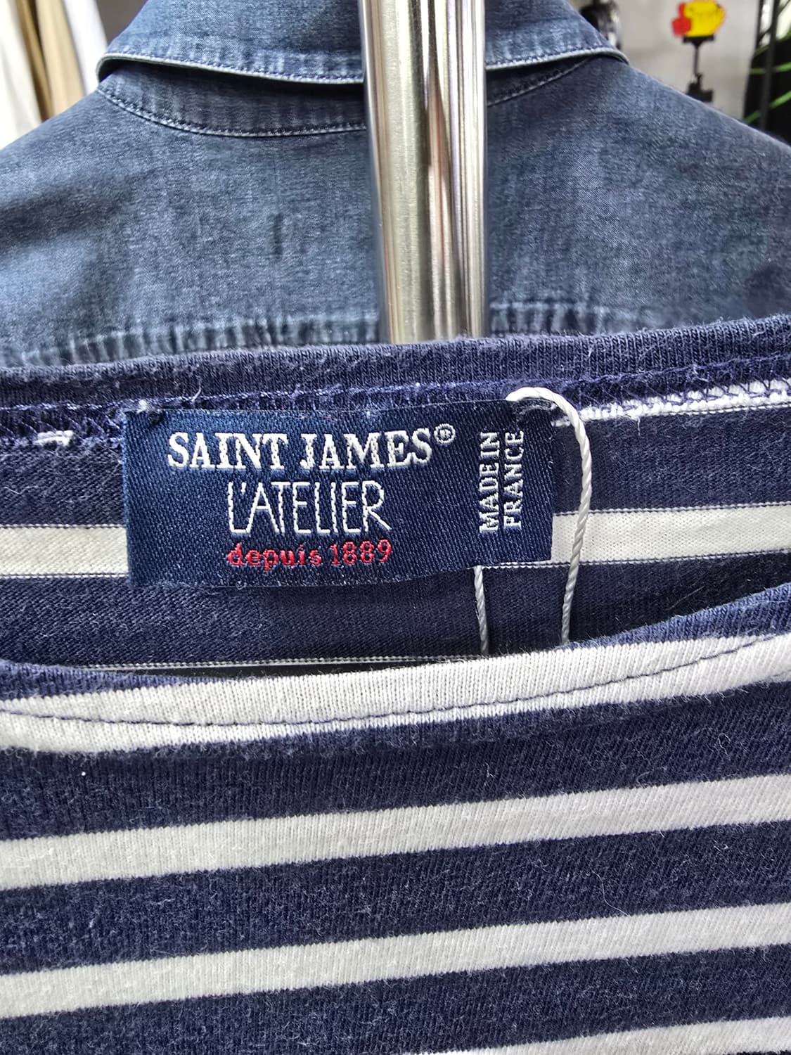 세인트제임스 스트라이프 긴팔 티셔츠 (1235) 상품이미지3