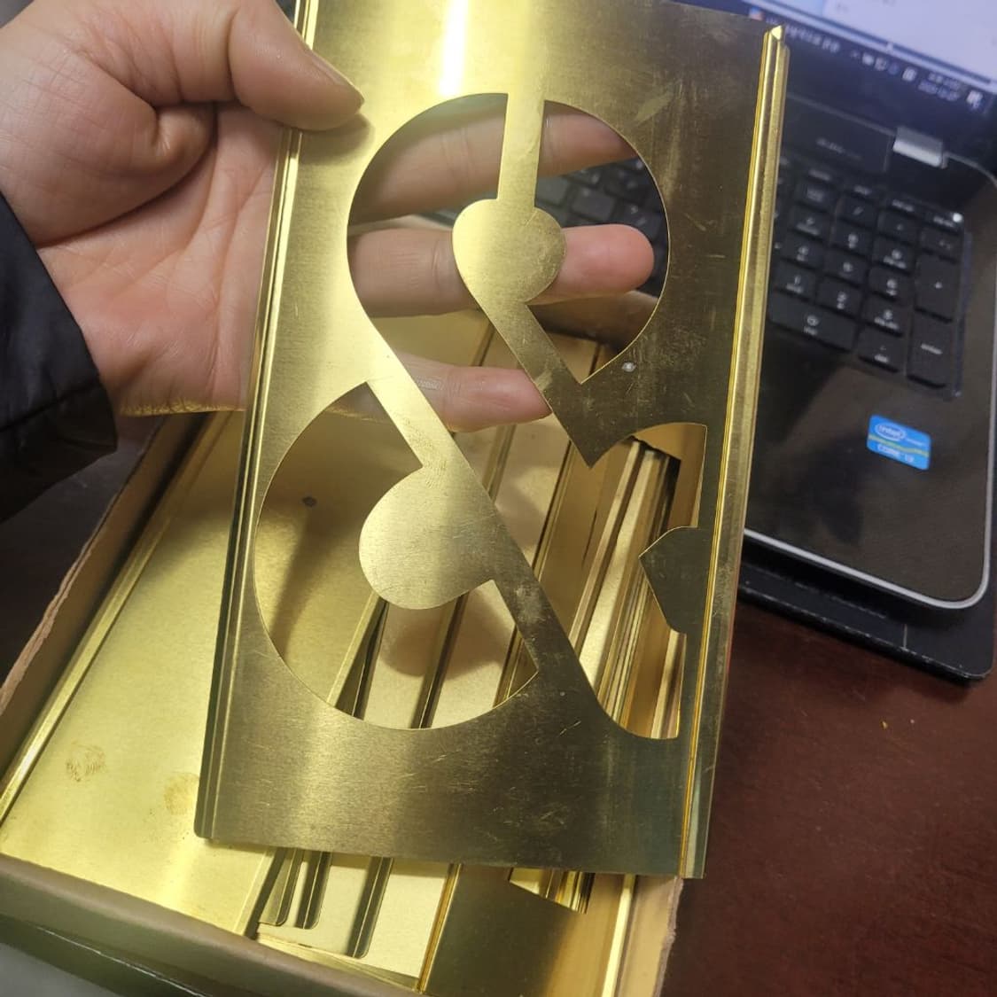 미 황동 스텐실 상품이미지3