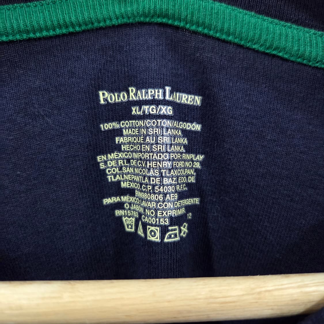 폴로랄프로렌 브이넥 롱슬리브 XL 상품이미지3