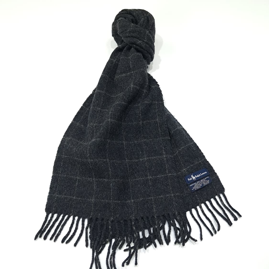 MX428 폴로 스코틀랜드판 램스울 머플러 상품이미지2