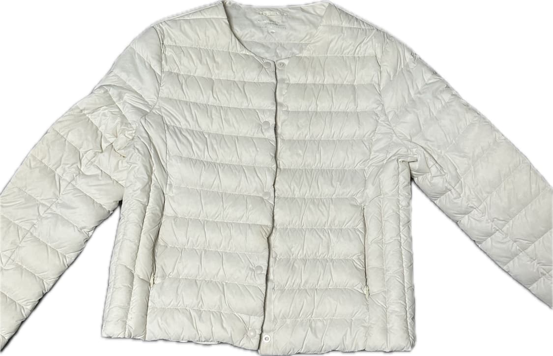 탑텐 경량패딩 화이트 상품이미지2