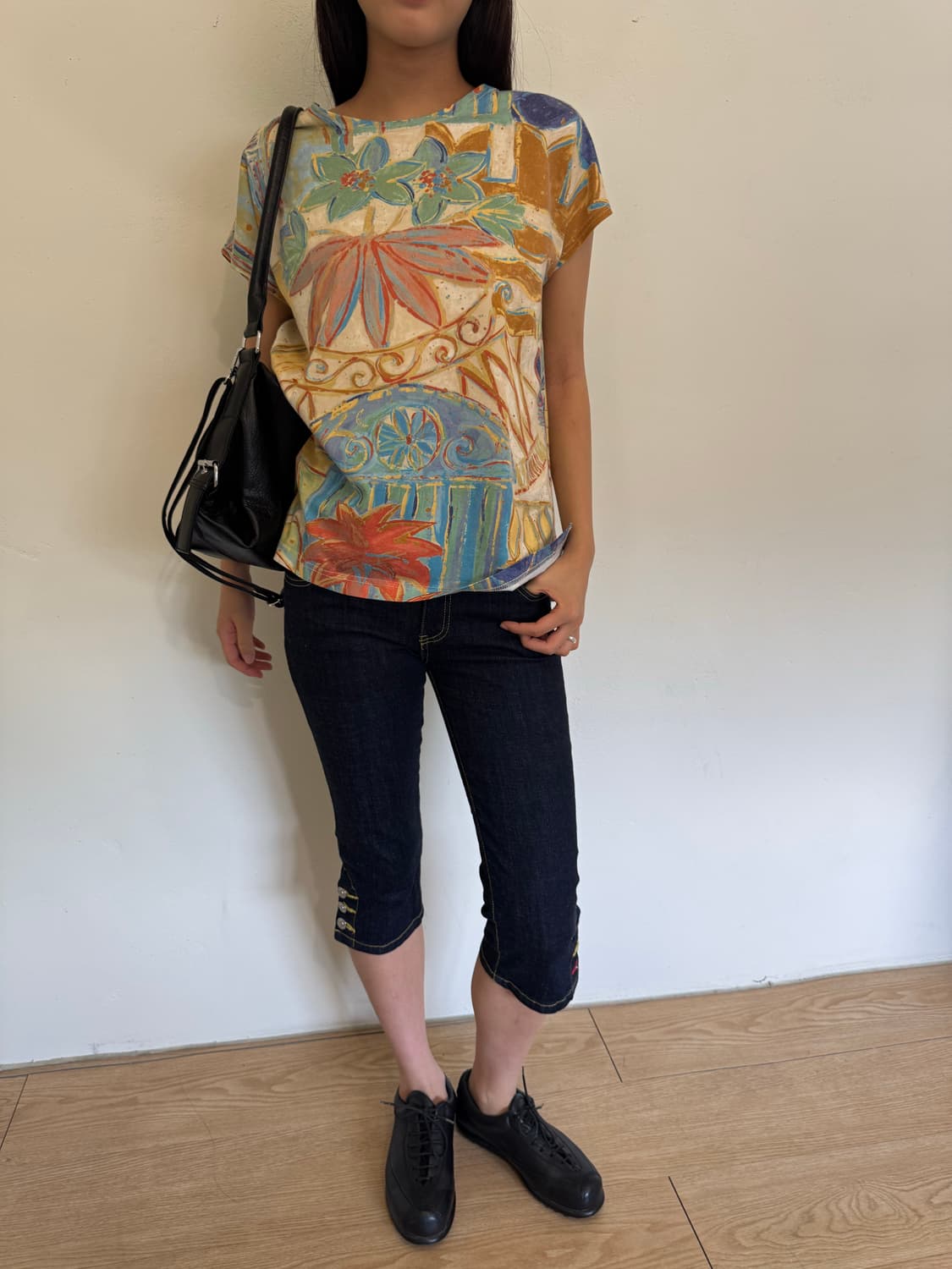 Tommy denim Capri pants 상품이미지3