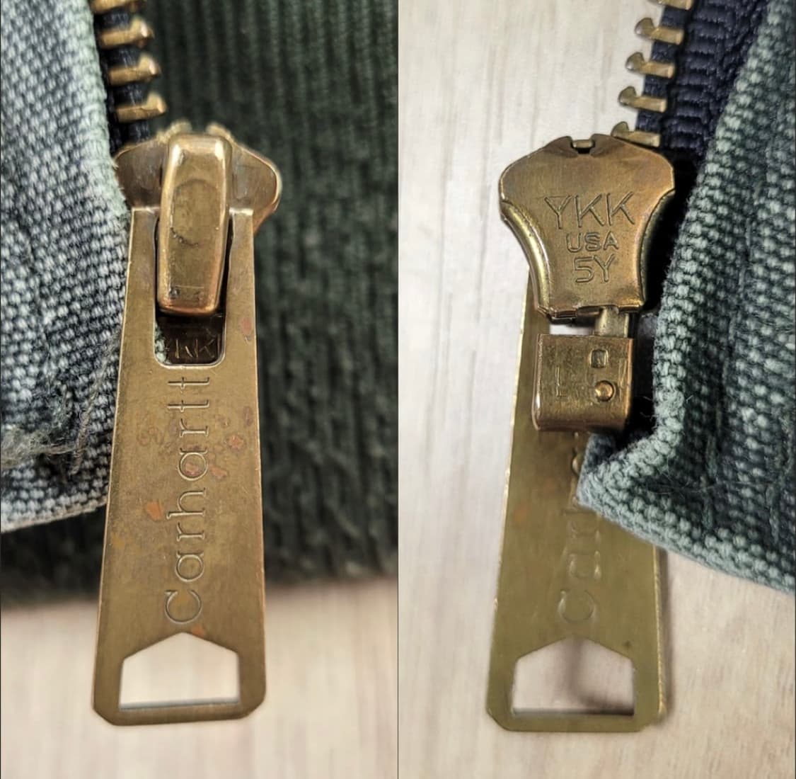 칼하트 J25 덕 액티브 자켓 모스그린 상품이미지5