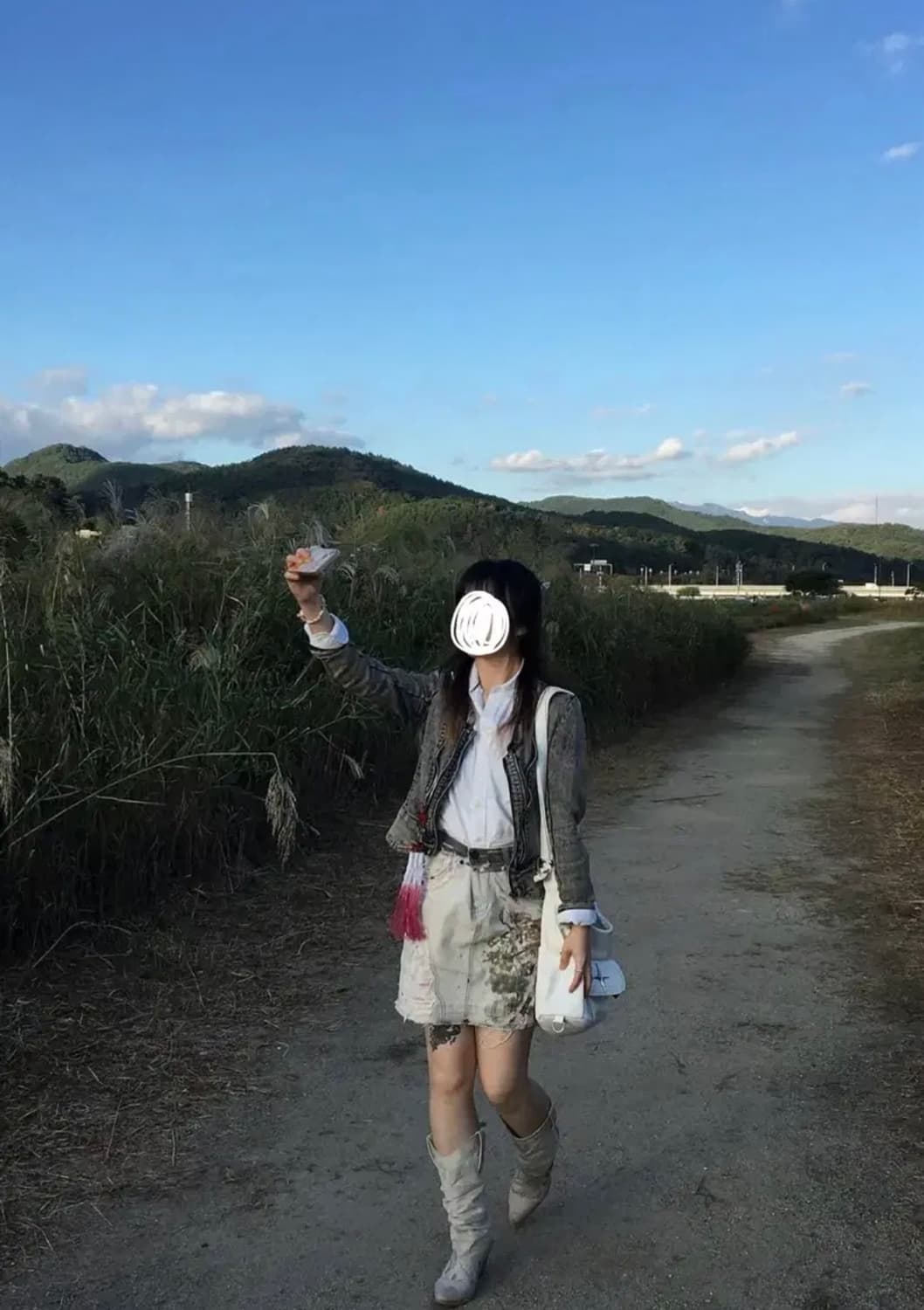 빈티지 y2k 워싱 자켓  상품이미지5